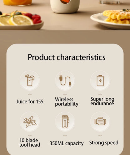 Mixli MiniBlend 10-Blade Juicer Cup