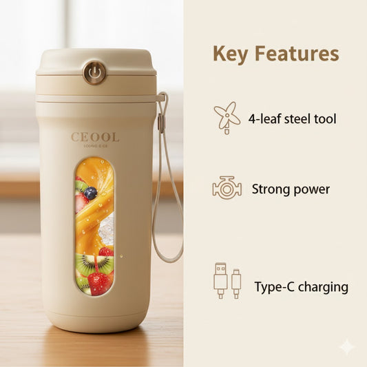 Mixli MiniBlend 10-Blade Juicer Cup