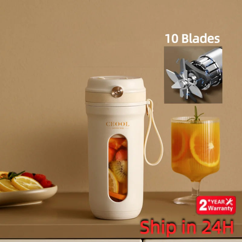 Mixli MiniBlend 10-Blade Juicer Cup